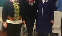 Milletvekili Sn. Canan KALSIN ve Sn. Ravza KAVAKÇI KAN, Merkez Müdürümüz Prof. Dr. Fatma AYANOĞLU ile birlikte.
